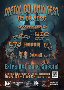 Metal Colonia Fest 2026 lineup