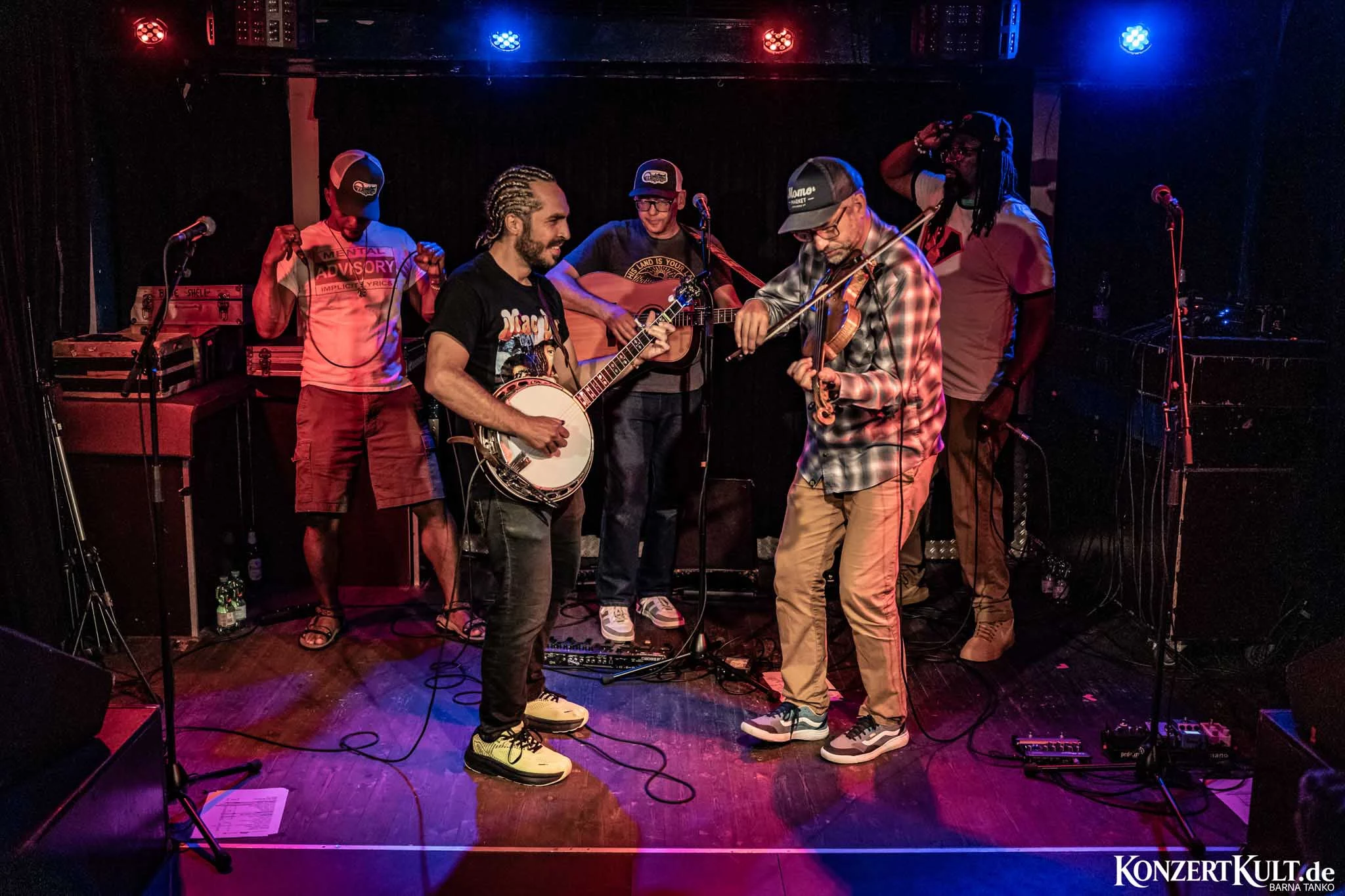 Gangstagrass at the Blue Shell in Cologne, Germany