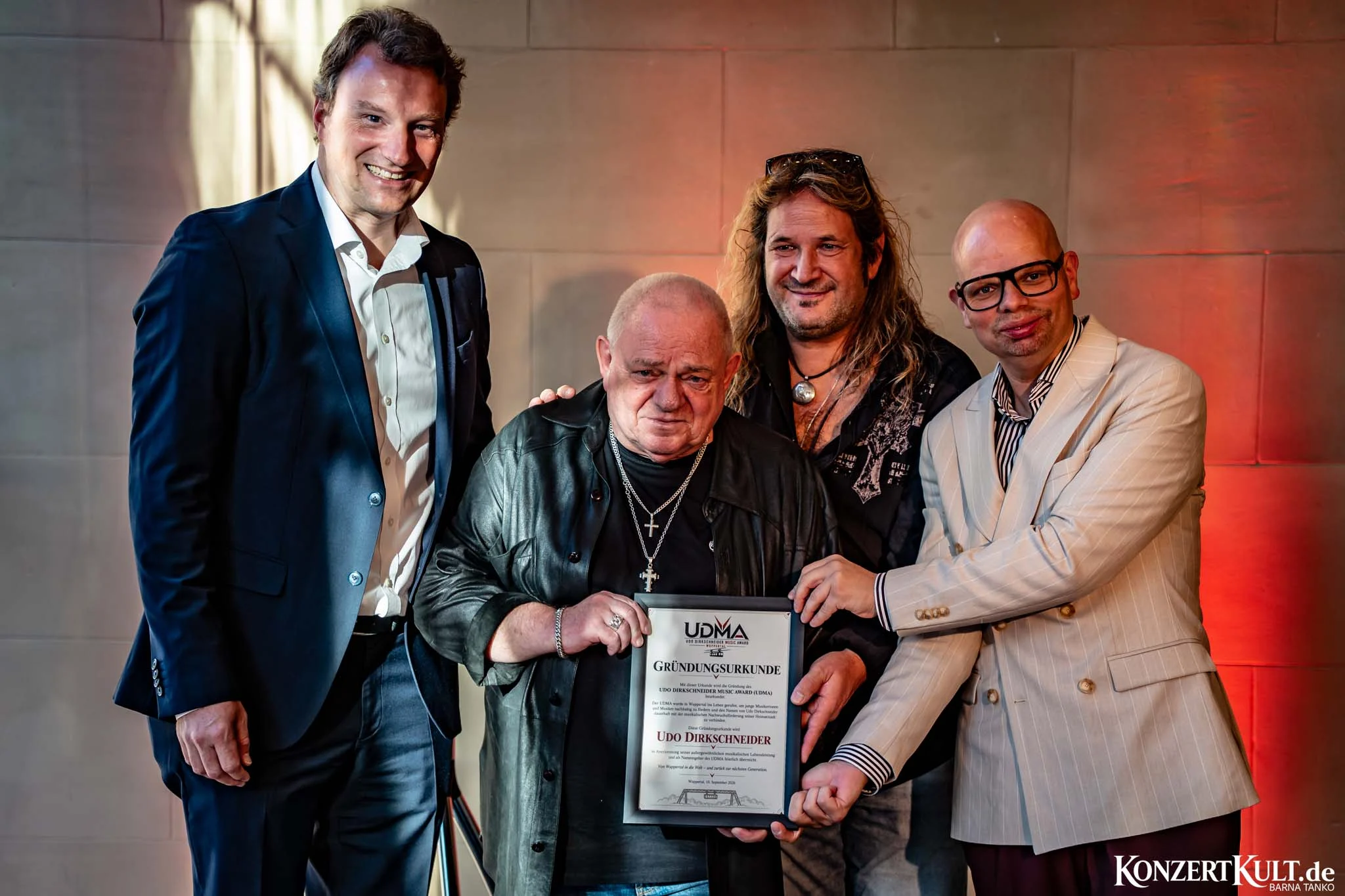 Dirkschneider 2026 at Historische Stadthalle Wuppertal